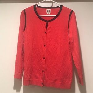 Anne Klein Button up Sweater